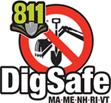 811 | DigSafe | MA • ME • NH • Ri • VT